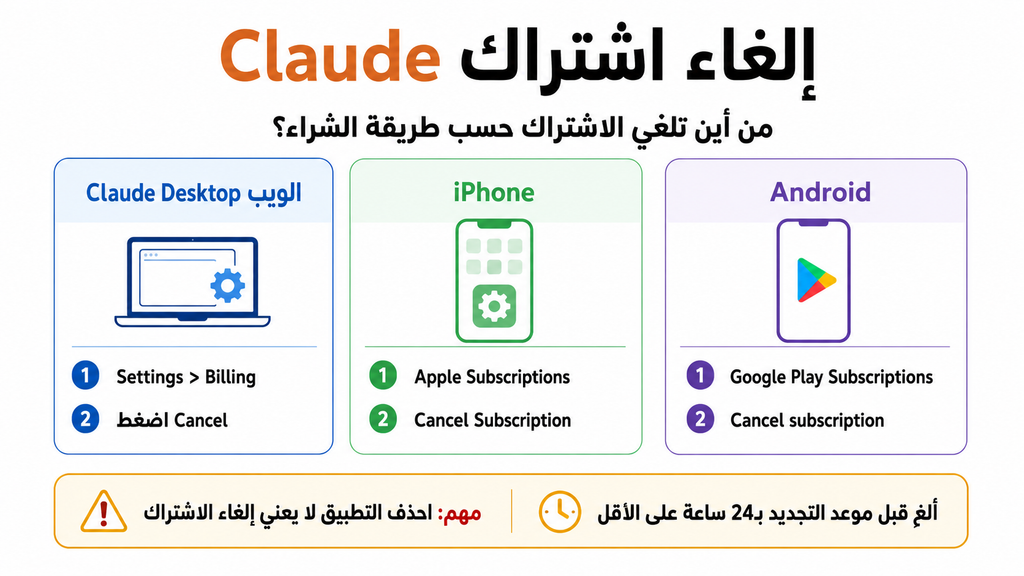 How to cancel Claude subscription on web, iPhone, and Android